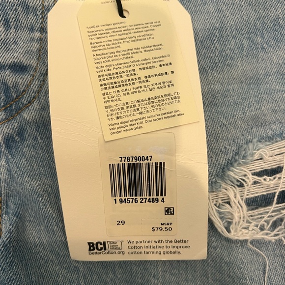 Levi’s super high rise ribcage shorts - Picture 3 of 4